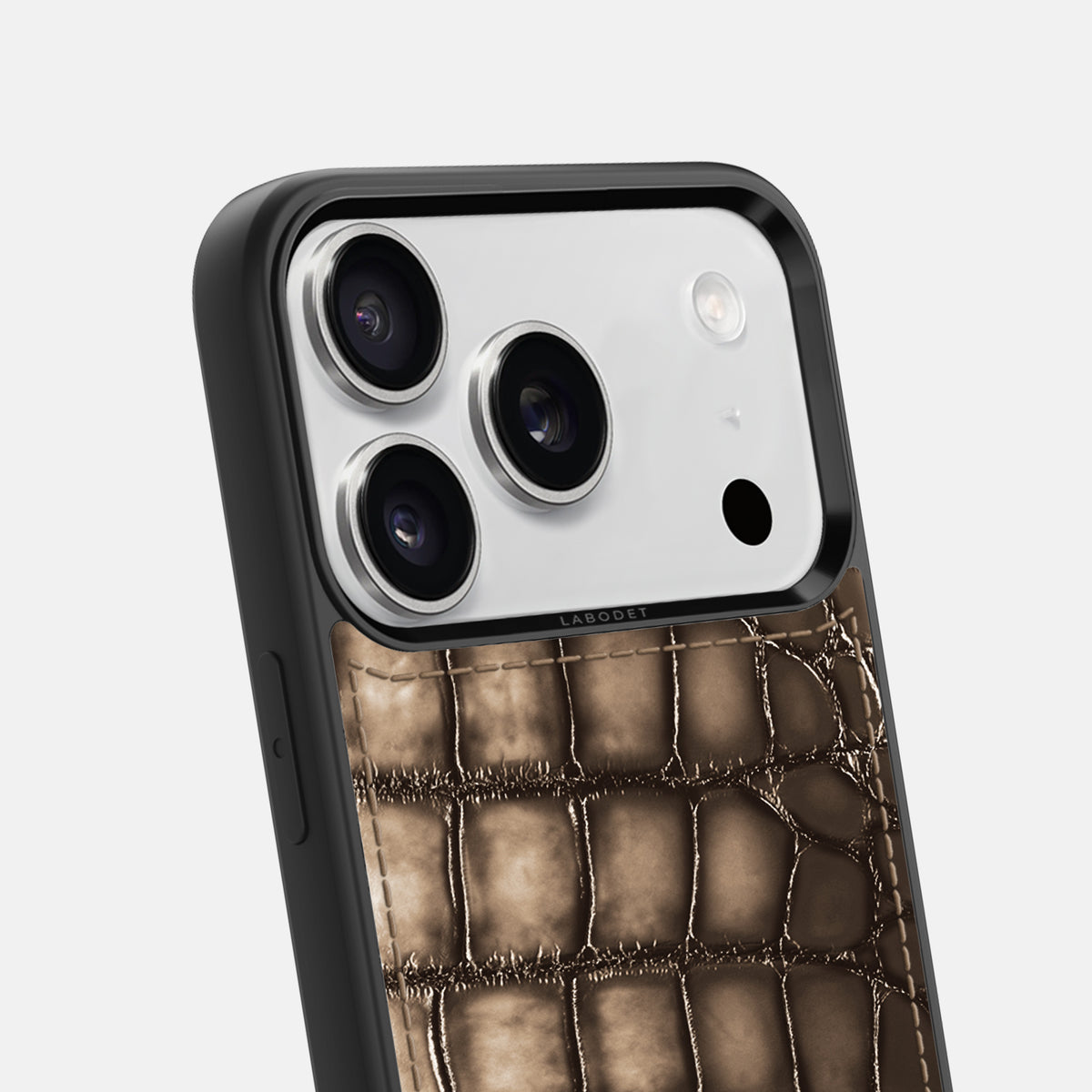 Sport Case For iPhone 17 Pro Max In Patina Alligator -6 | Etoupe