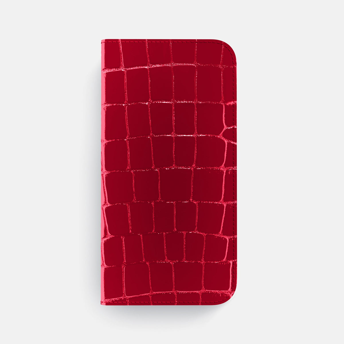 Folio Case For iPhone 18 Pro Max In Shiny Alligator -4 | Cherry-Steel