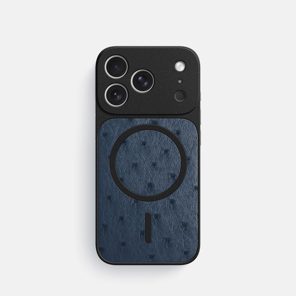 MagSafe Mask For iPhone 17 Pro In Ostrich -3 | Navy-Blue