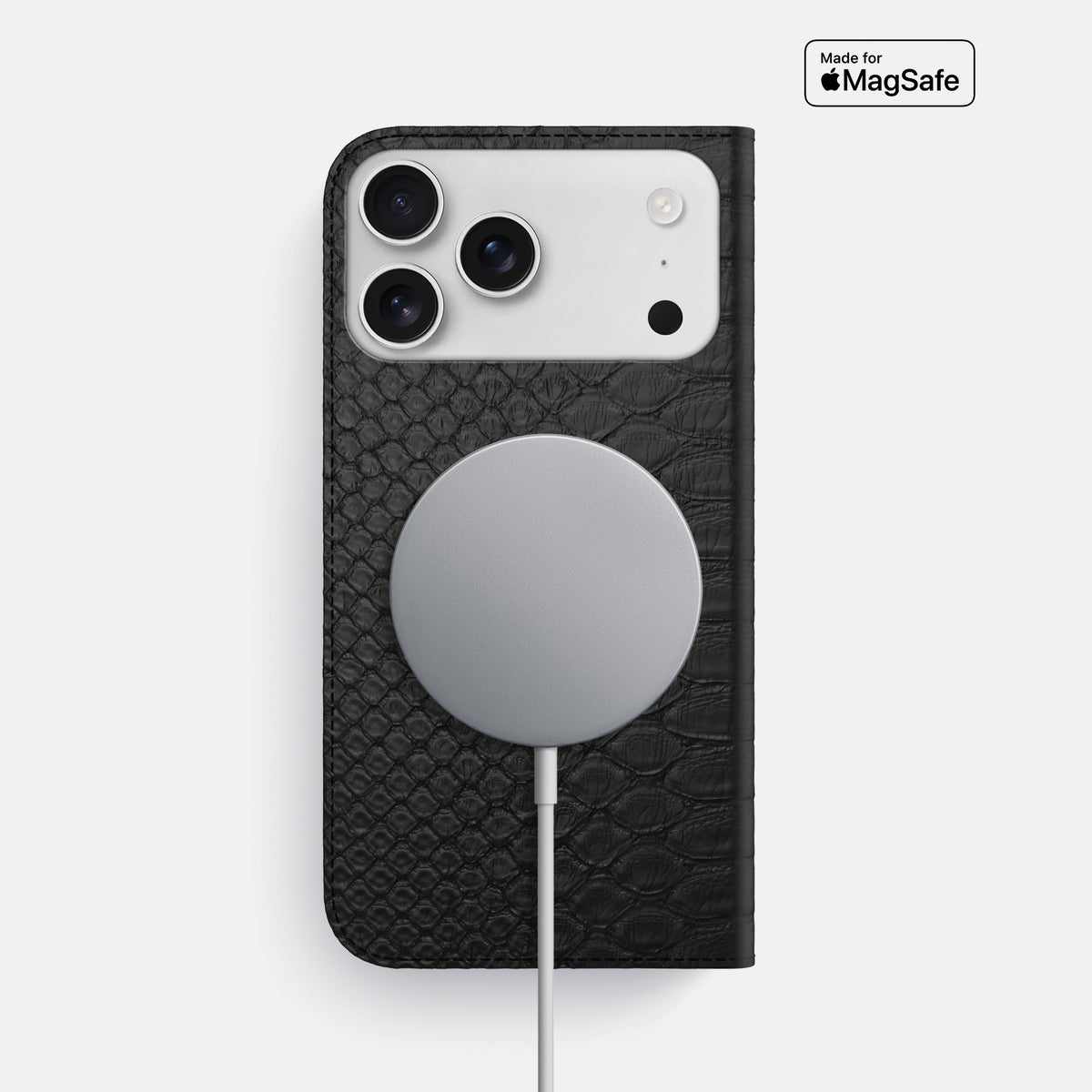 Folio Slim Case For iPhone 17 Pro Max In Python -3 | Black