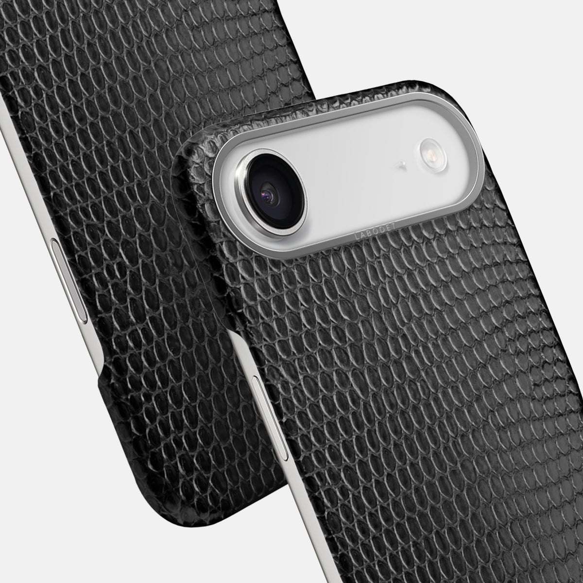 Classic Case For iPhone 17 Air In Lizard -6 | Black-Steel