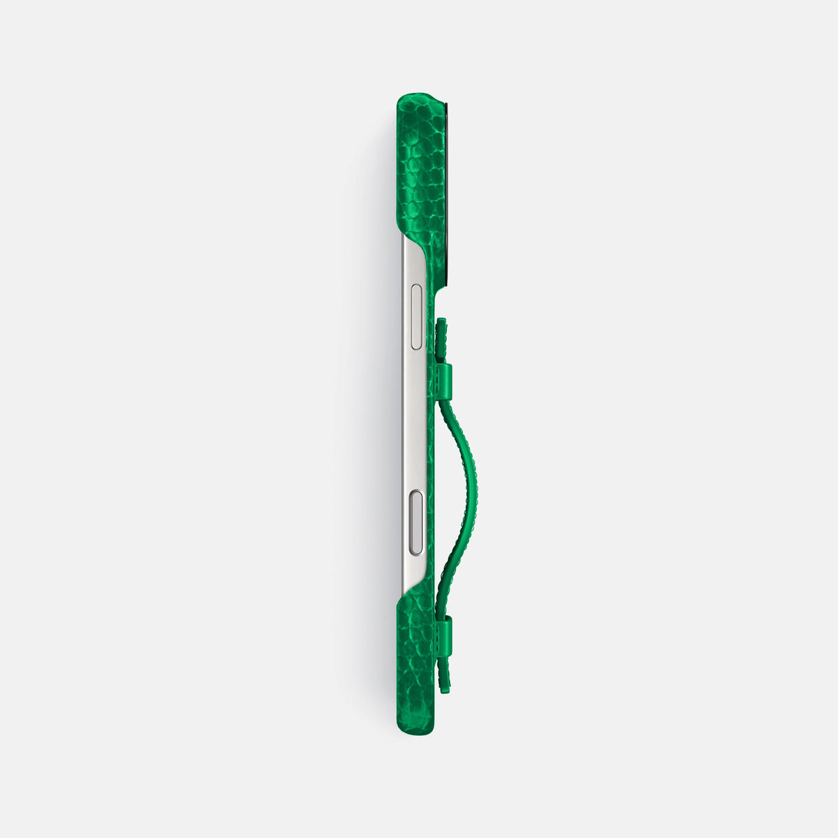 Handle Case For iPhone 18 Pro Max In Lizard -3 | Apple-Green-Black