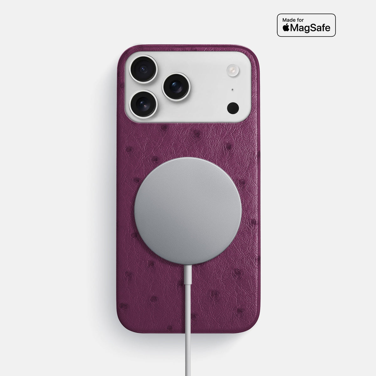 Slim Case For iPhone 18 Pro Max In Ostrich -5 | Purple