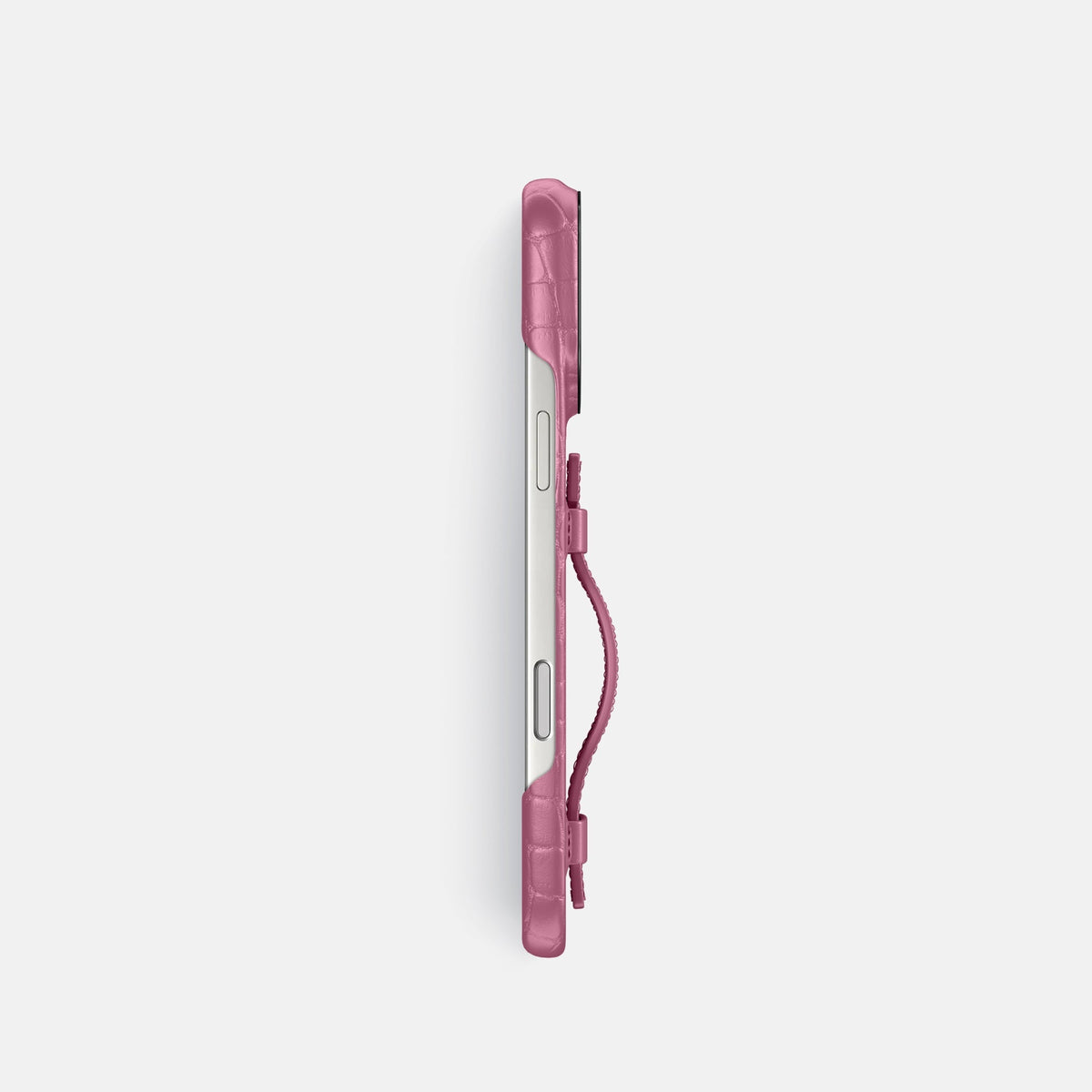Handle Case For iPhone 18 Pro In Alligator -3 | Pink-Lagoon-Black