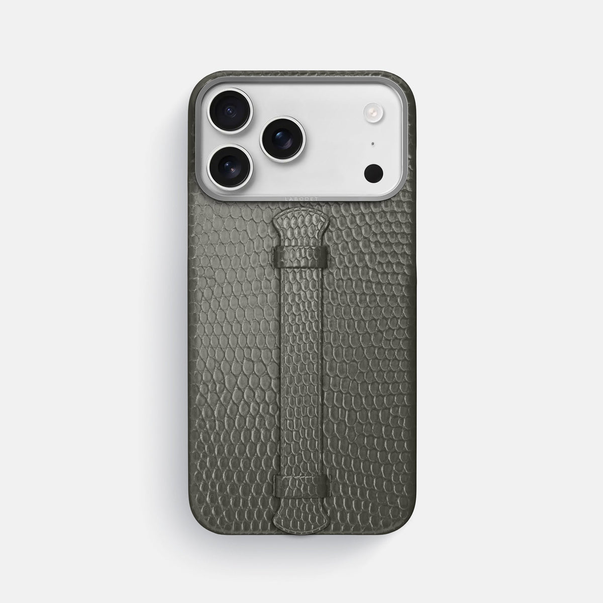 Center Handle For iPhone 18 Pro Max In Lizard -1 | Grey-Steel