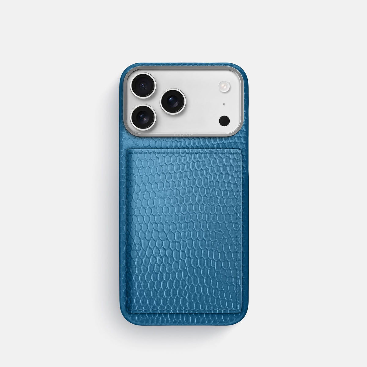 Bi-Fold Case For iPhone 18 Pro In Lizard -1 | Blue-Steel