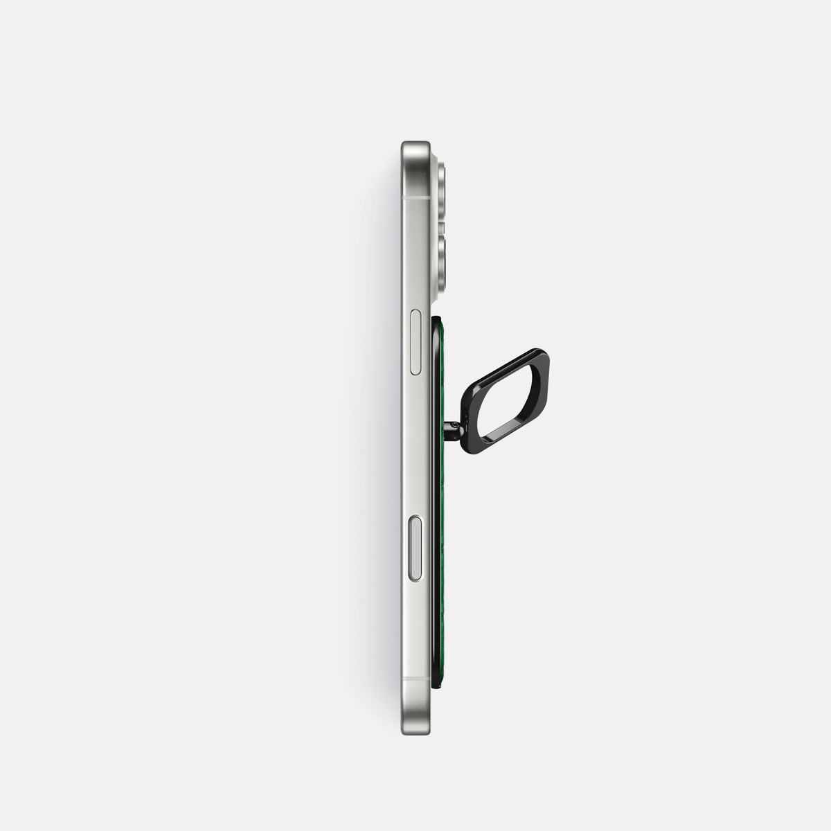 MagSafe Ring For iPhone 17 Pro In Alligator -3 | Forest-Green-Black