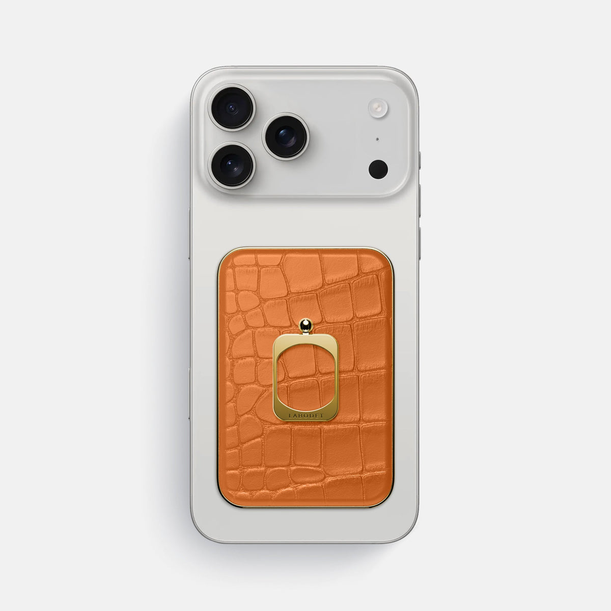 MagSafe Ring For iPhone 18 Pro Max In Alligator -1 | Orange-Gold