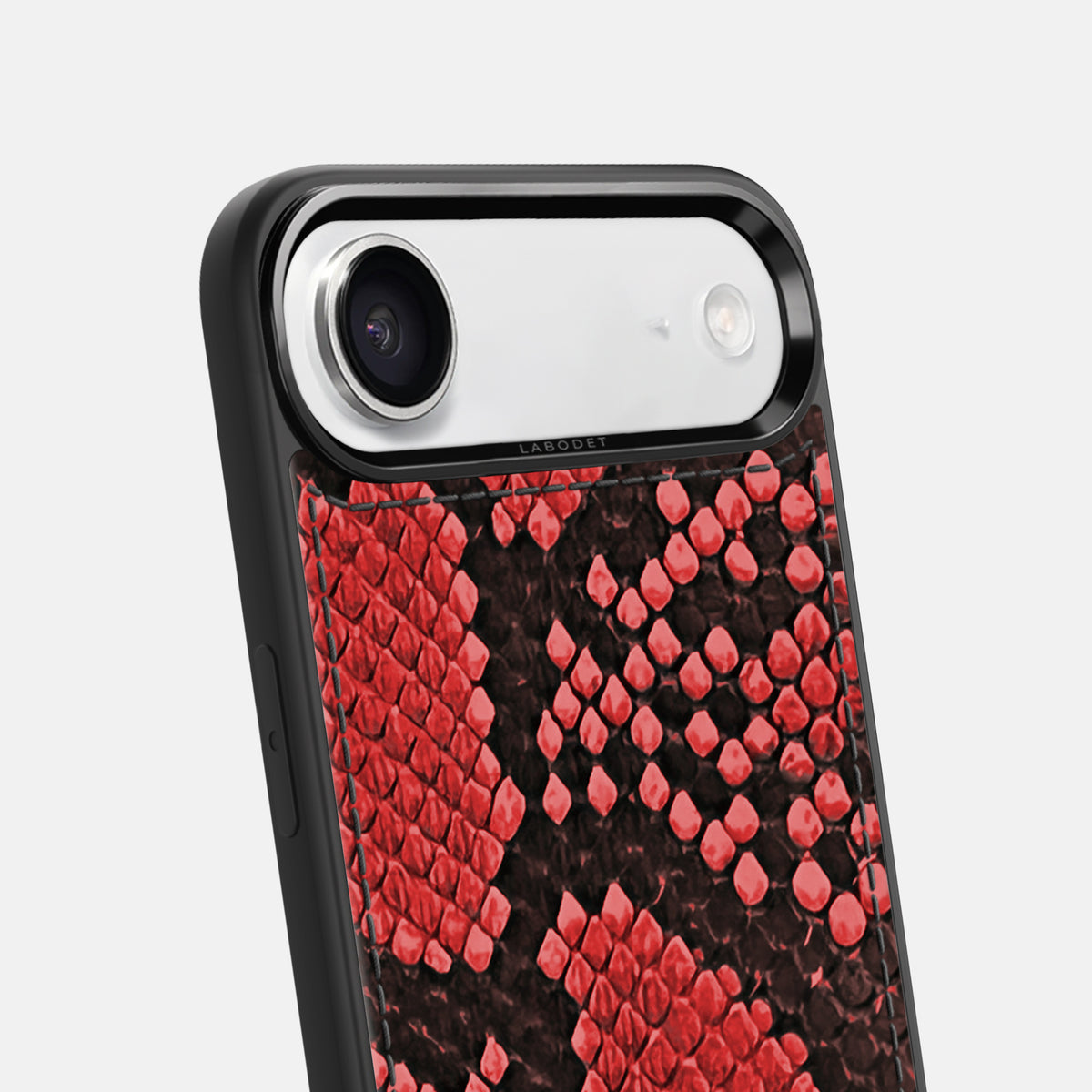 Sport Case For iPhone 17 Air In Deluxe Python -6 | Red