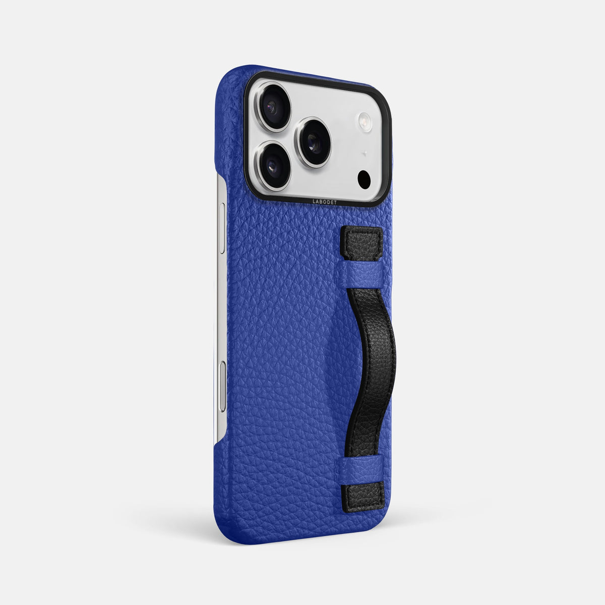 Handle Case Coloré For iPhone 18 Pro Max In Calf -2 | Royal-Blue-Black