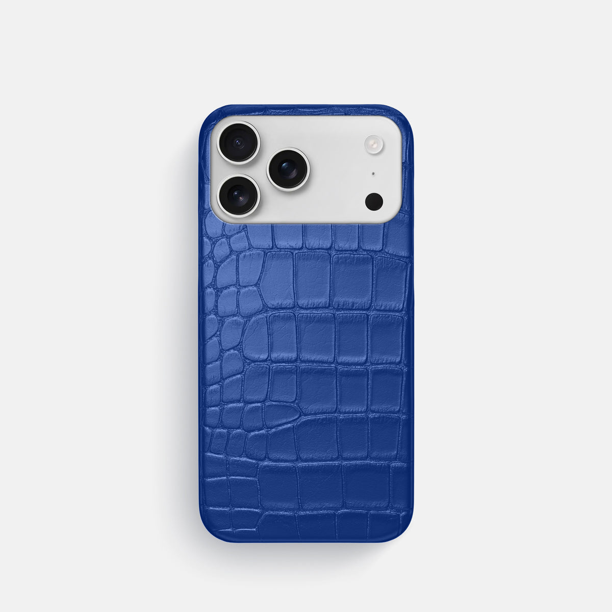 Slim Case For iPhone 17 Pro In Alligator -1 | Royal-Blue