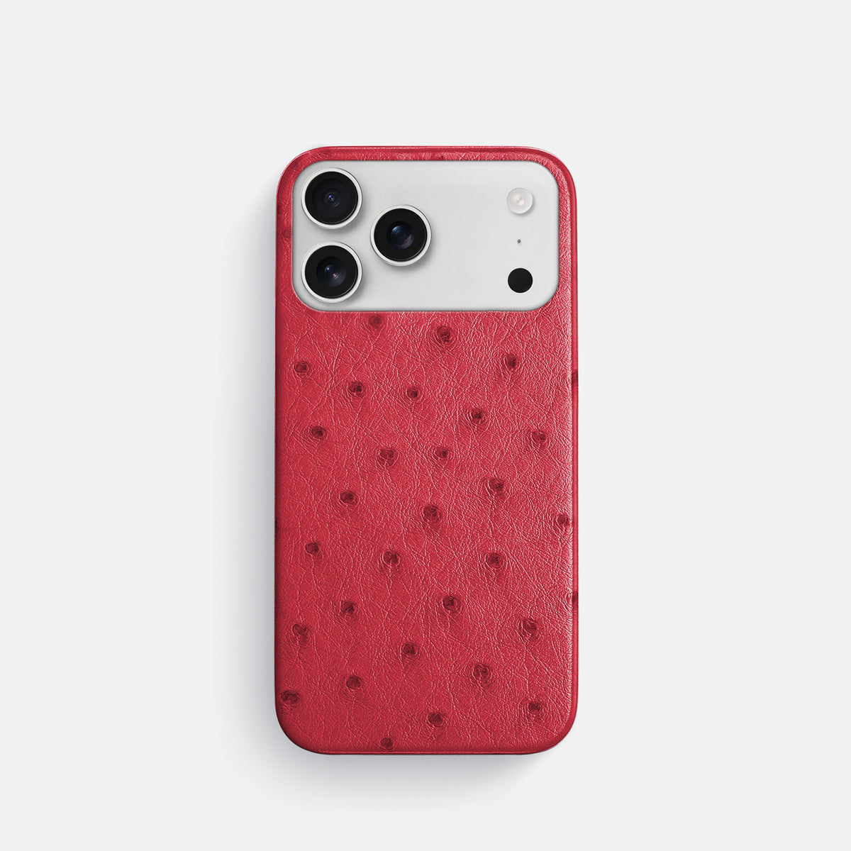 Slim Case For iPhone 17 Pro In Ostrich -1 | Red