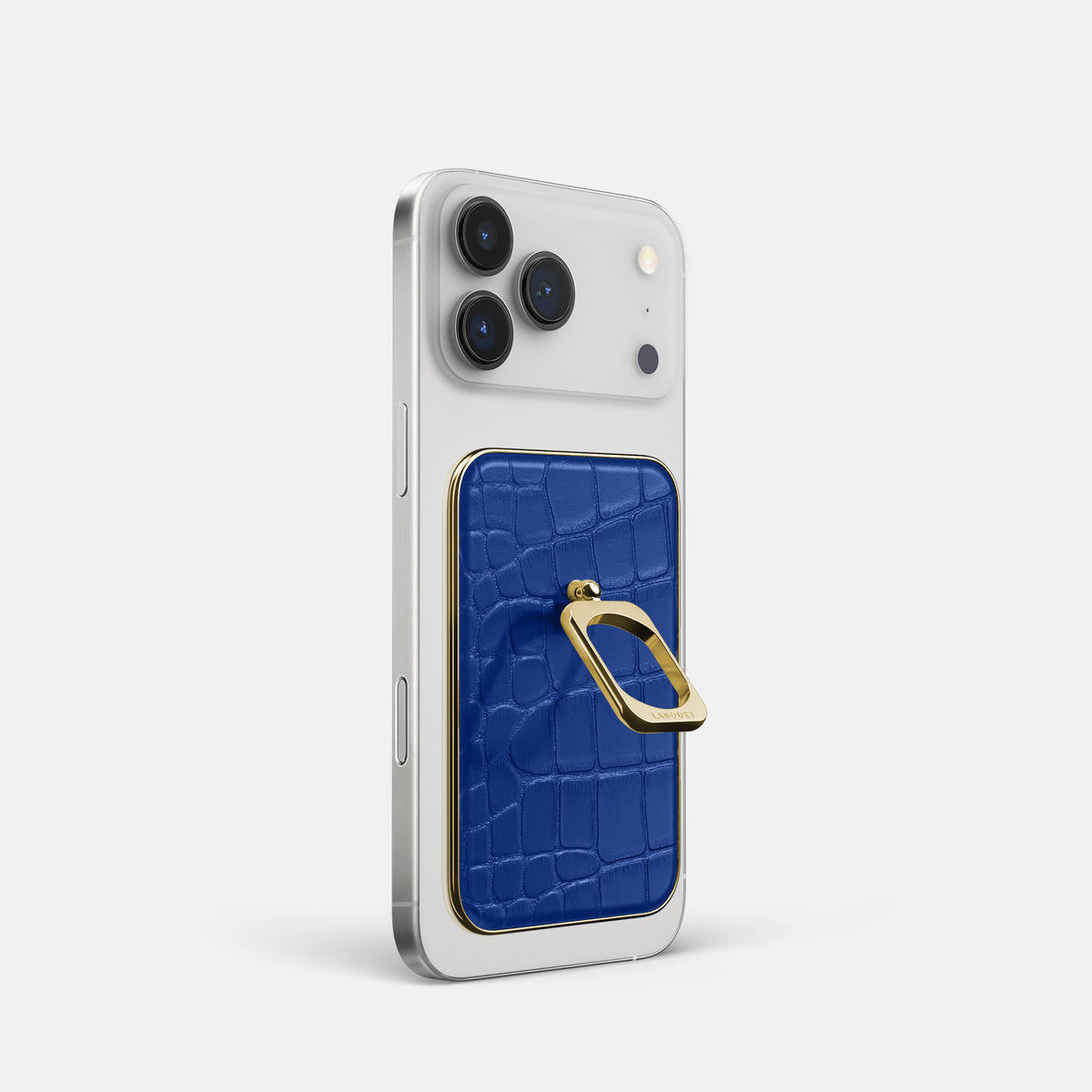 MagSafe Ring For iPhone 17 Pro In Alligator -2 | Royal-Blue-Gold