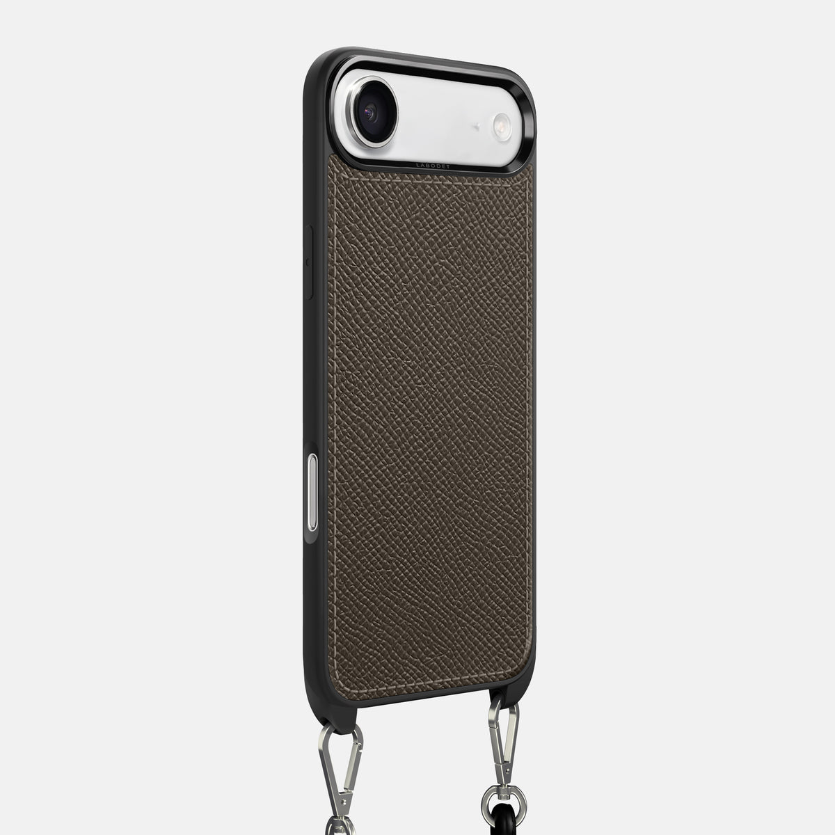 Crossbody Sport Case For iPhone 17 Air In Epsom-Style Calf -2 | Taupe