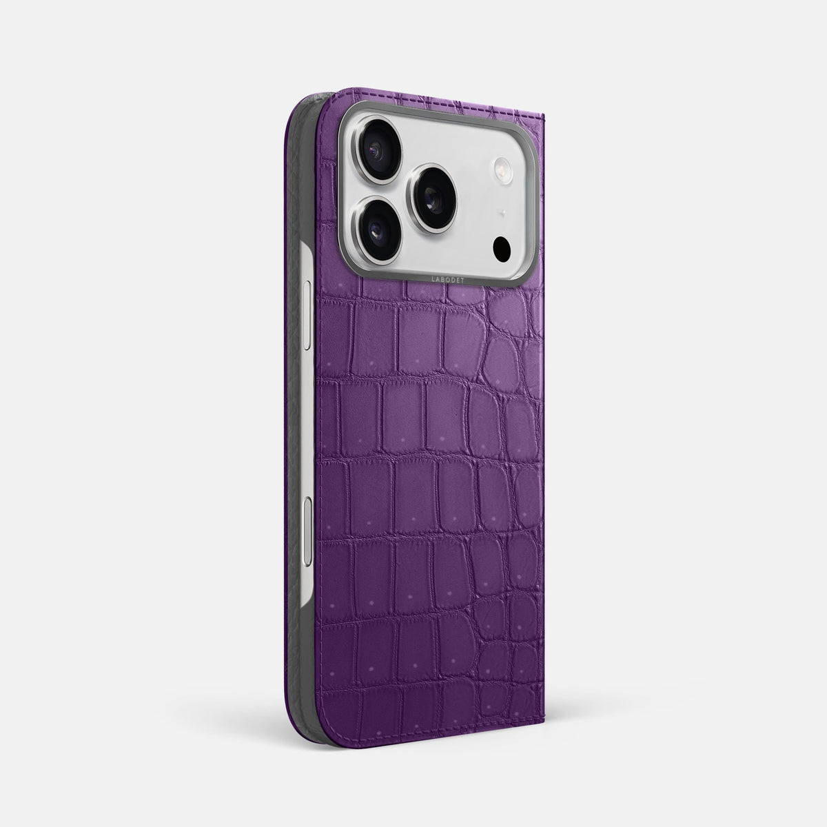 Folio Case For iPhone 17 Pro Max In Porosus Crocodile