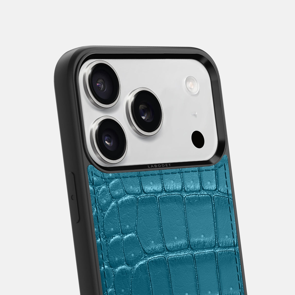 Sport Case For iPhone 18 Pro In Porosus Crocodile -6 | Turquoise