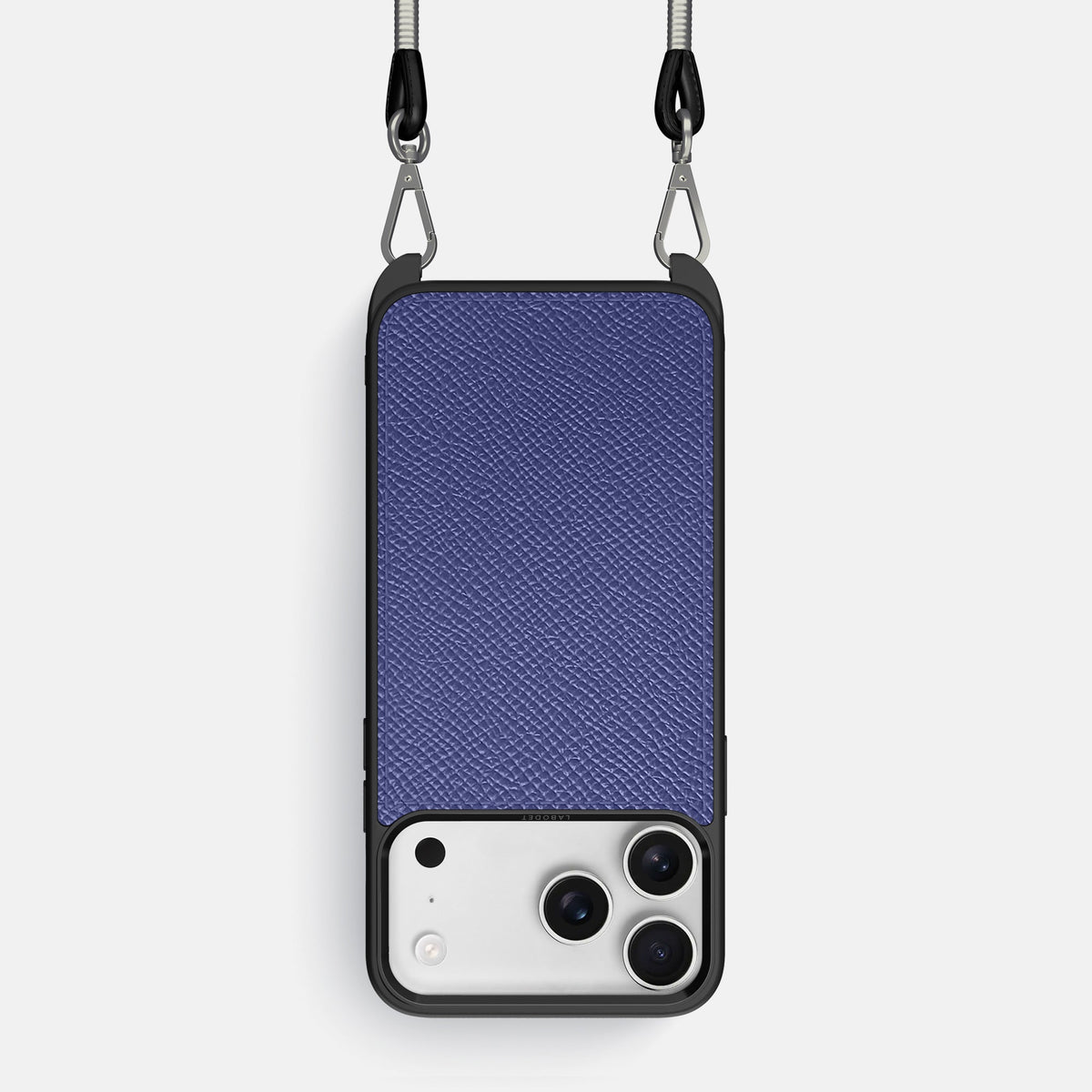 Crossbody Sport Case For iPhone 18 Pro In Epsom-Style Calf -1 | Purple