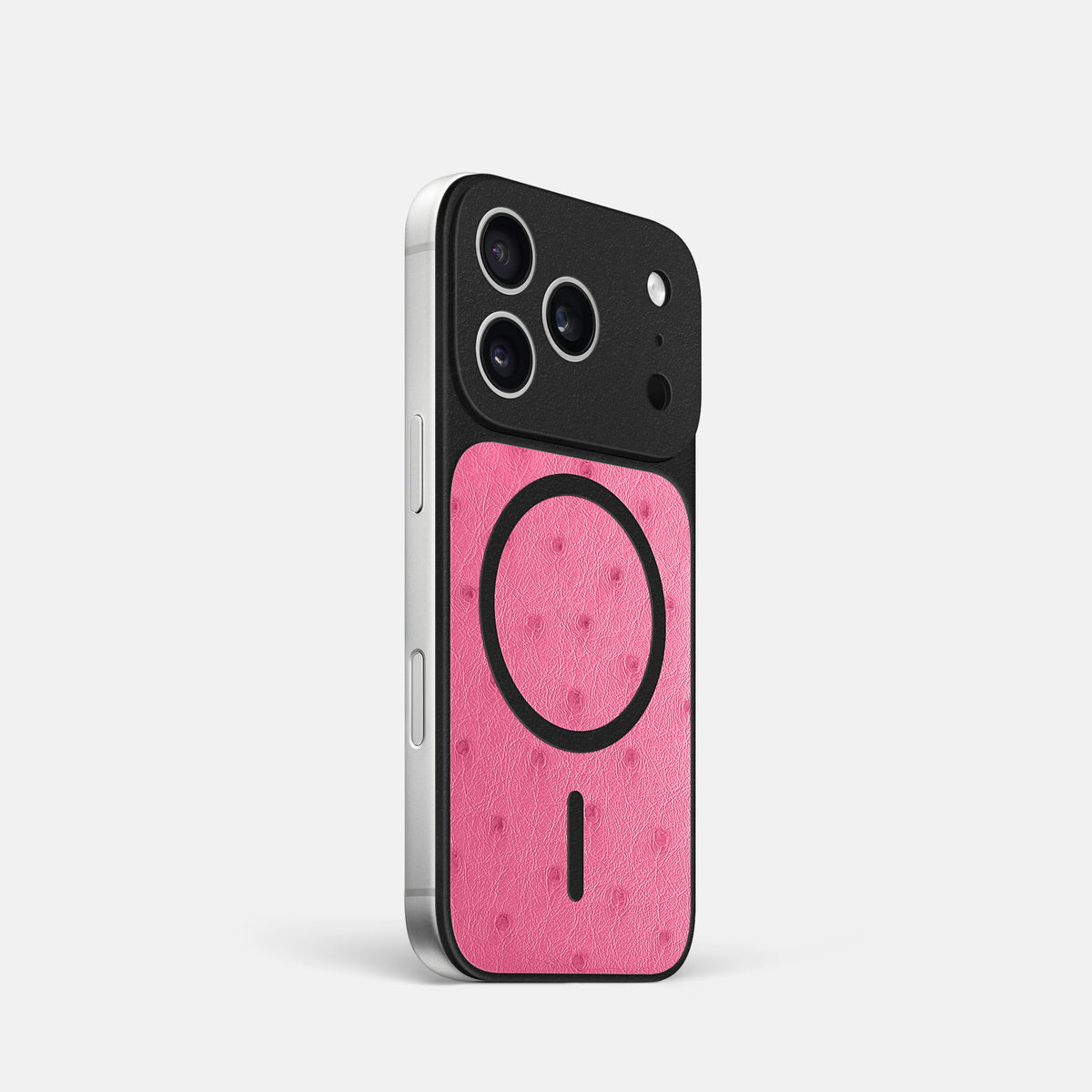 MagSafe Mask For iPhone 17 Pro In Ostrich -2 | Pink