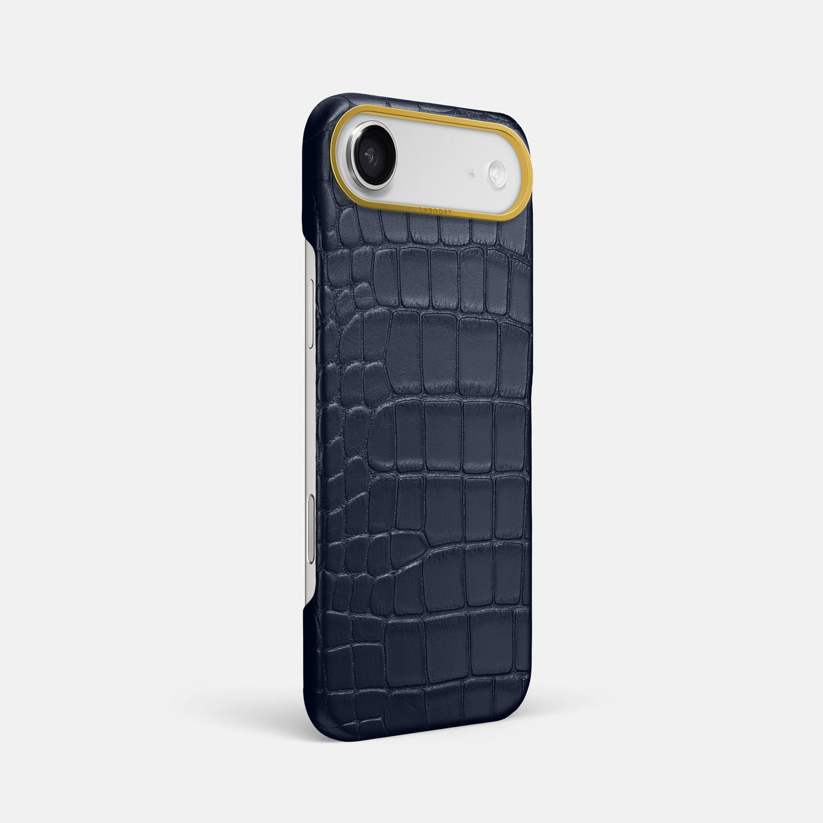 Classic Case For iPhone 17 Air In Alligator -2 | Navy-Blue-Gold
