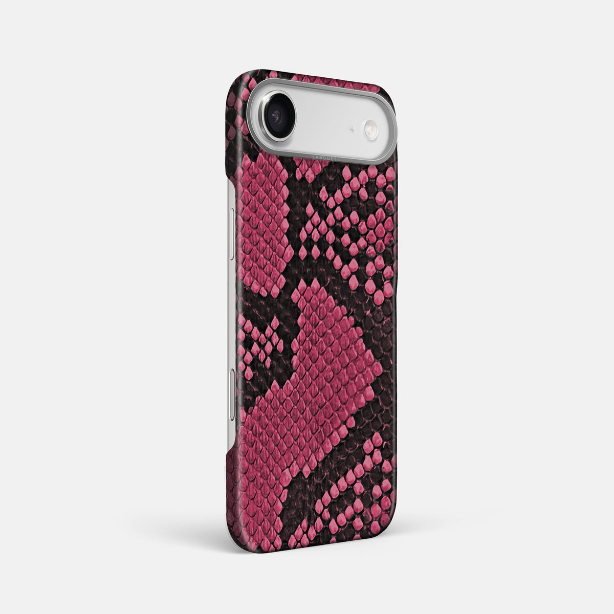 Classic Case For iPhone 17 Air In Deluxe Python -2 | Burgundy-Steel