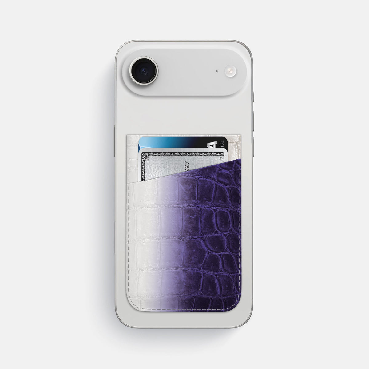 MagSafe Wallet For iPhone 17 Air In Himalayan Crocodile