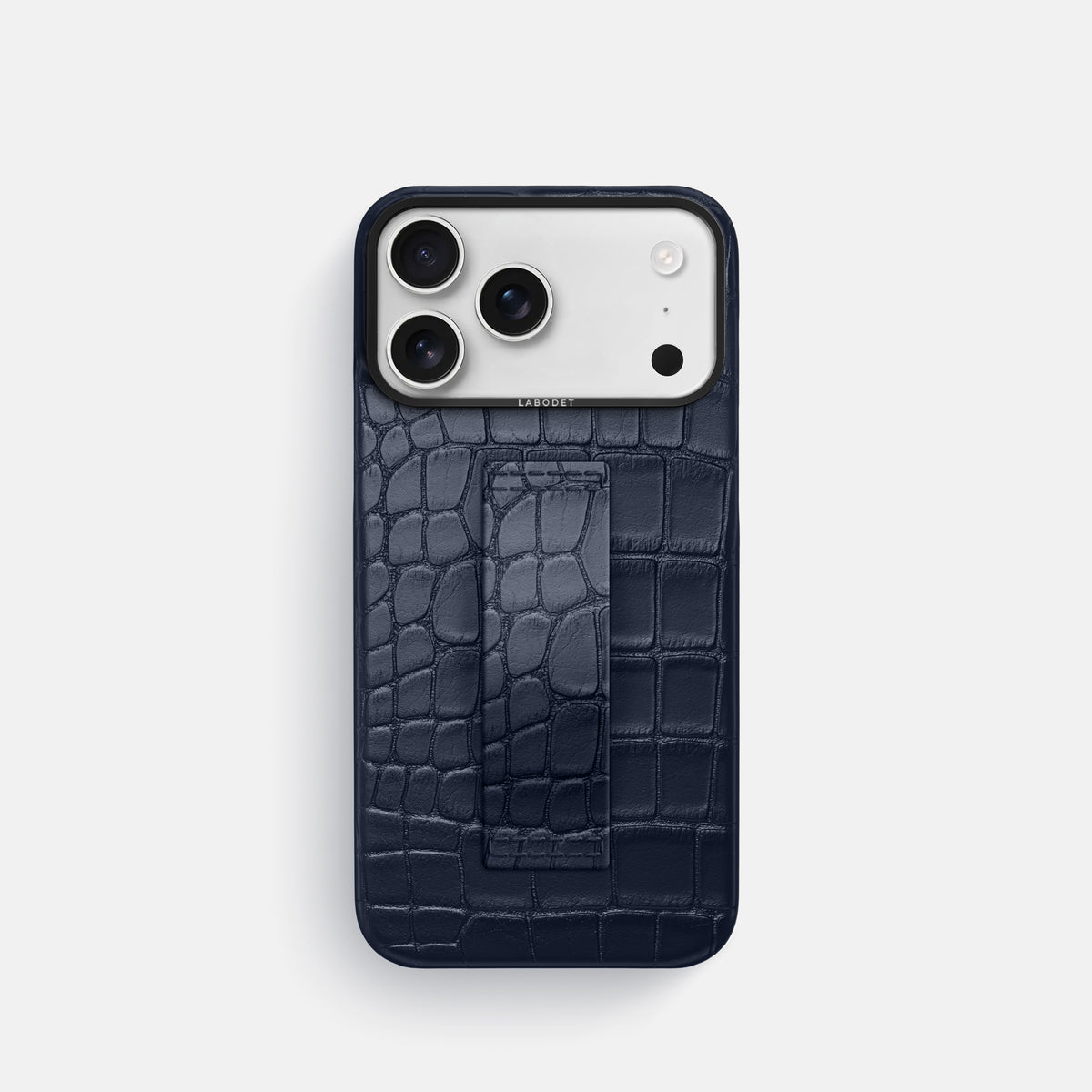 Finger Case For iPhone 17 Pro In Alligator -1 | Navy-Blue-Black