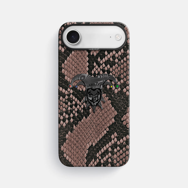 Classic Case With Carbon Joker For iPhone 17 Air In Deluxe Python