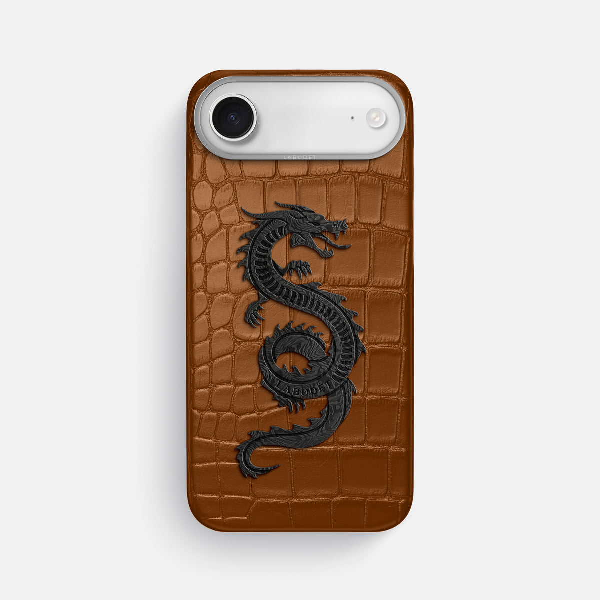Classic Case With Carbon Dragon For iPhone 17 Air In Alligator -1 | Honey-Steel