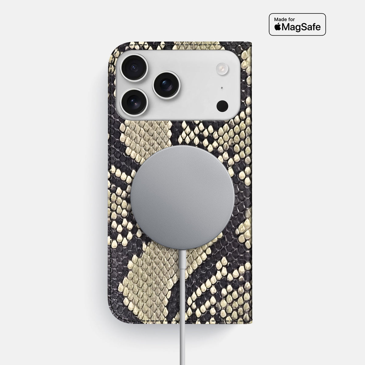 Folio Slim Case For iPhone 18 Pro Max In Deluxe Python -3 | Savannah