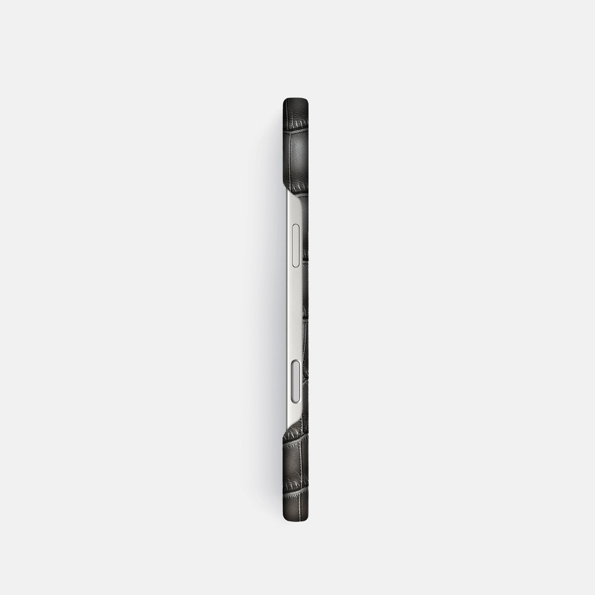 Slim Case For iPhone 18 Pro In Patina Alligator -3 | Grey