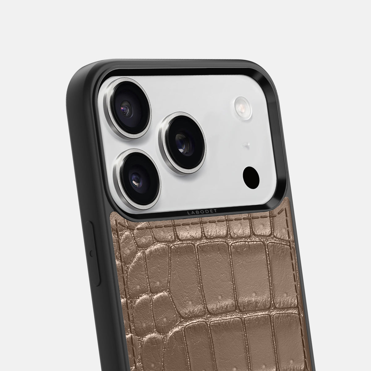Sport Case For iPhone 18 Pro Max In Porosus Crocodile -6 | Fur-Brown