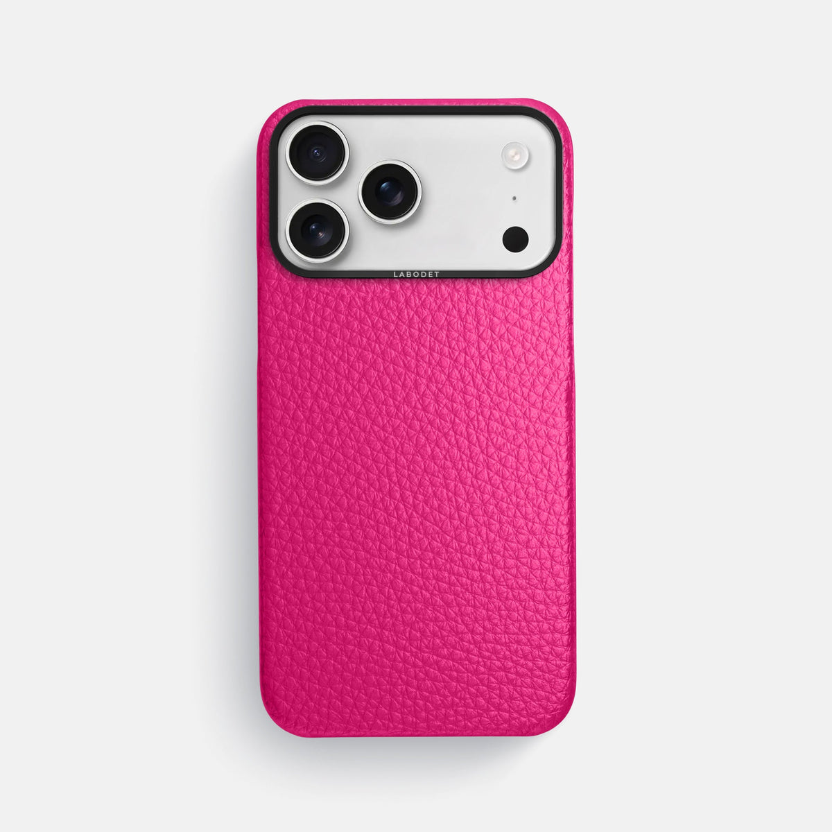 Classic Case For iPhone 18 Pro Max In Calf -1 | Magenta-Black