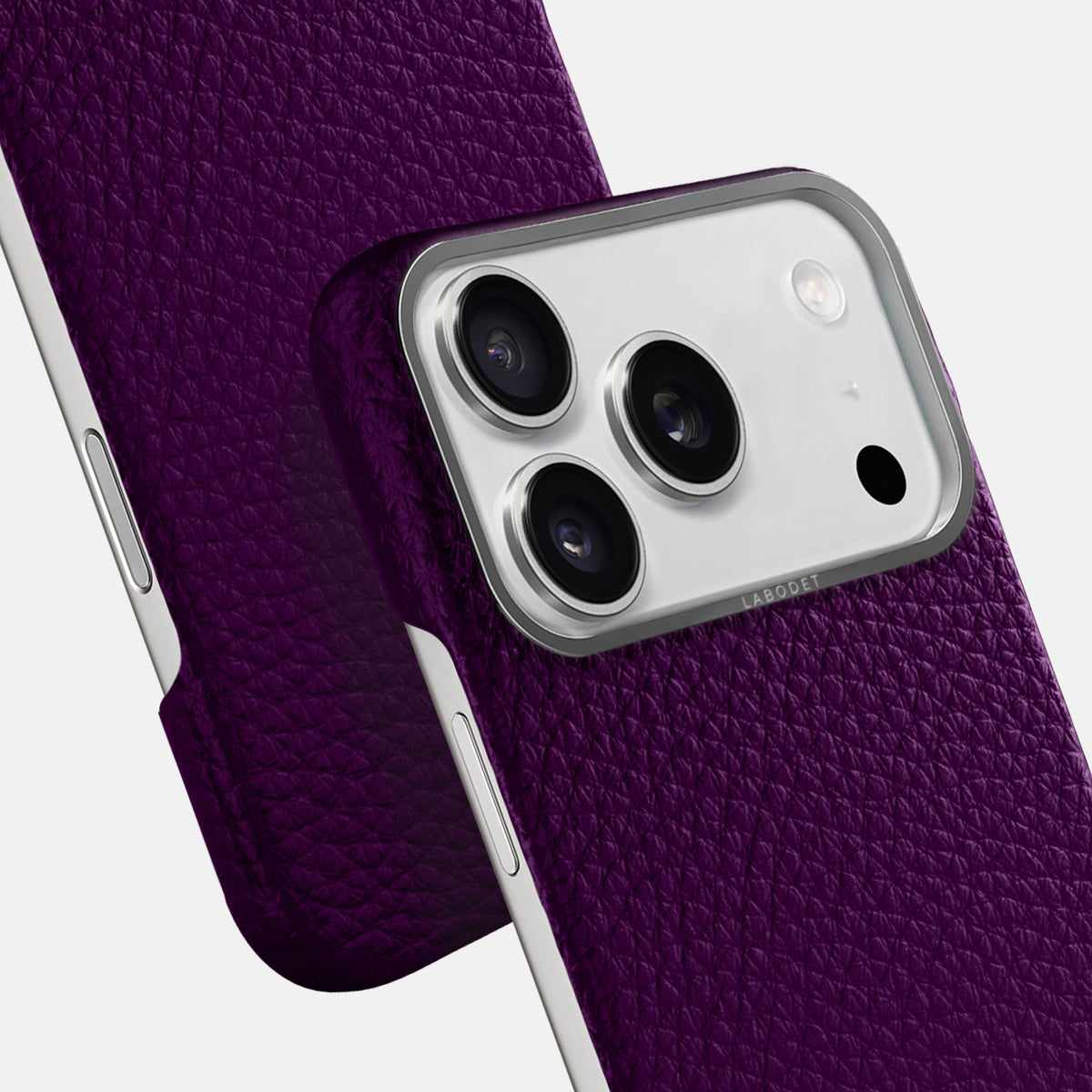 Classic Case For iPhone 18 Pro Max In Calf -6 | Violet-Steel