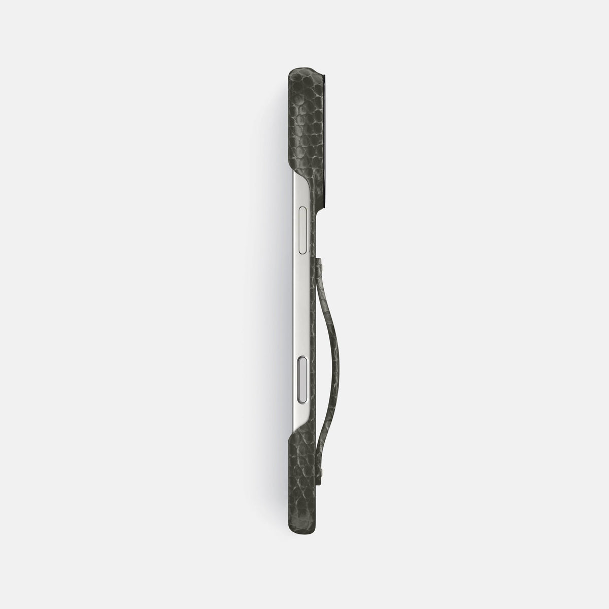 Finger Case For iPhone 18 Pro Max In Lizard -3 | Grey-Black