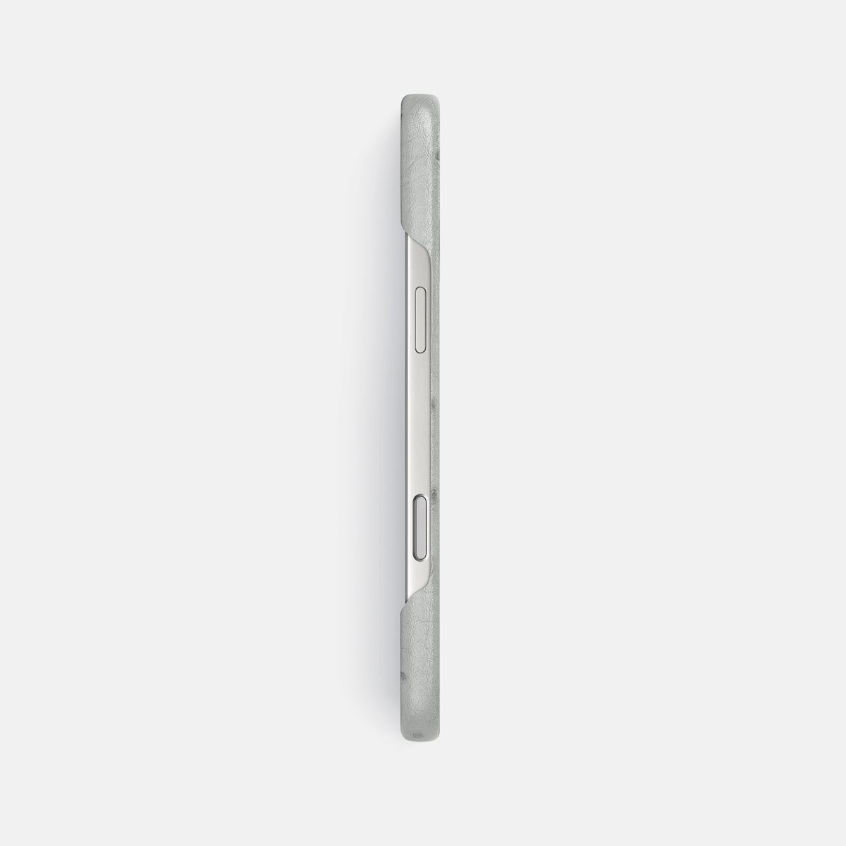 Slim Case For iPhone 17 Pro Max In Ostrich -3 | White