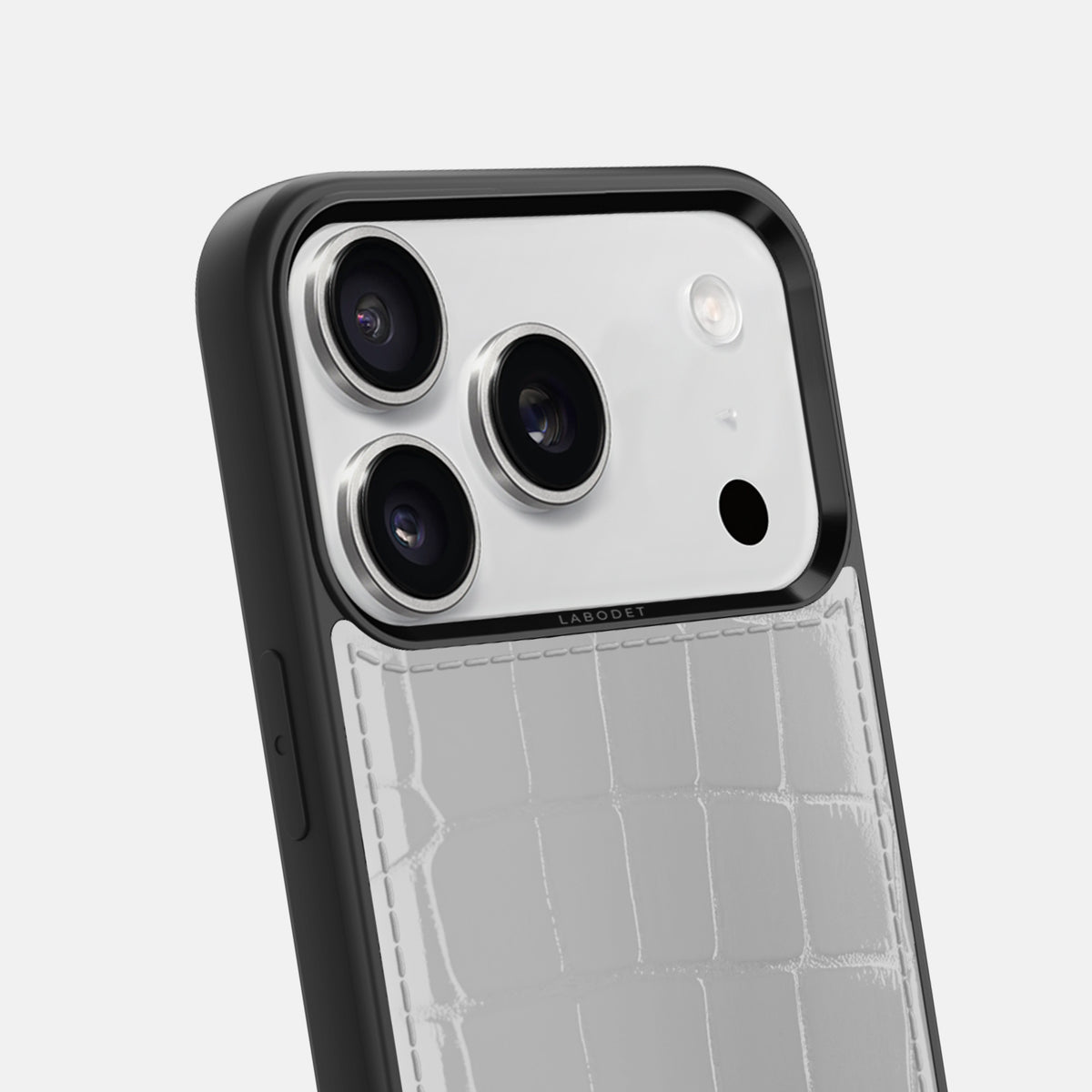Sport Case For iPhone 17 Pro Max In Shiny Alligator -6 | White