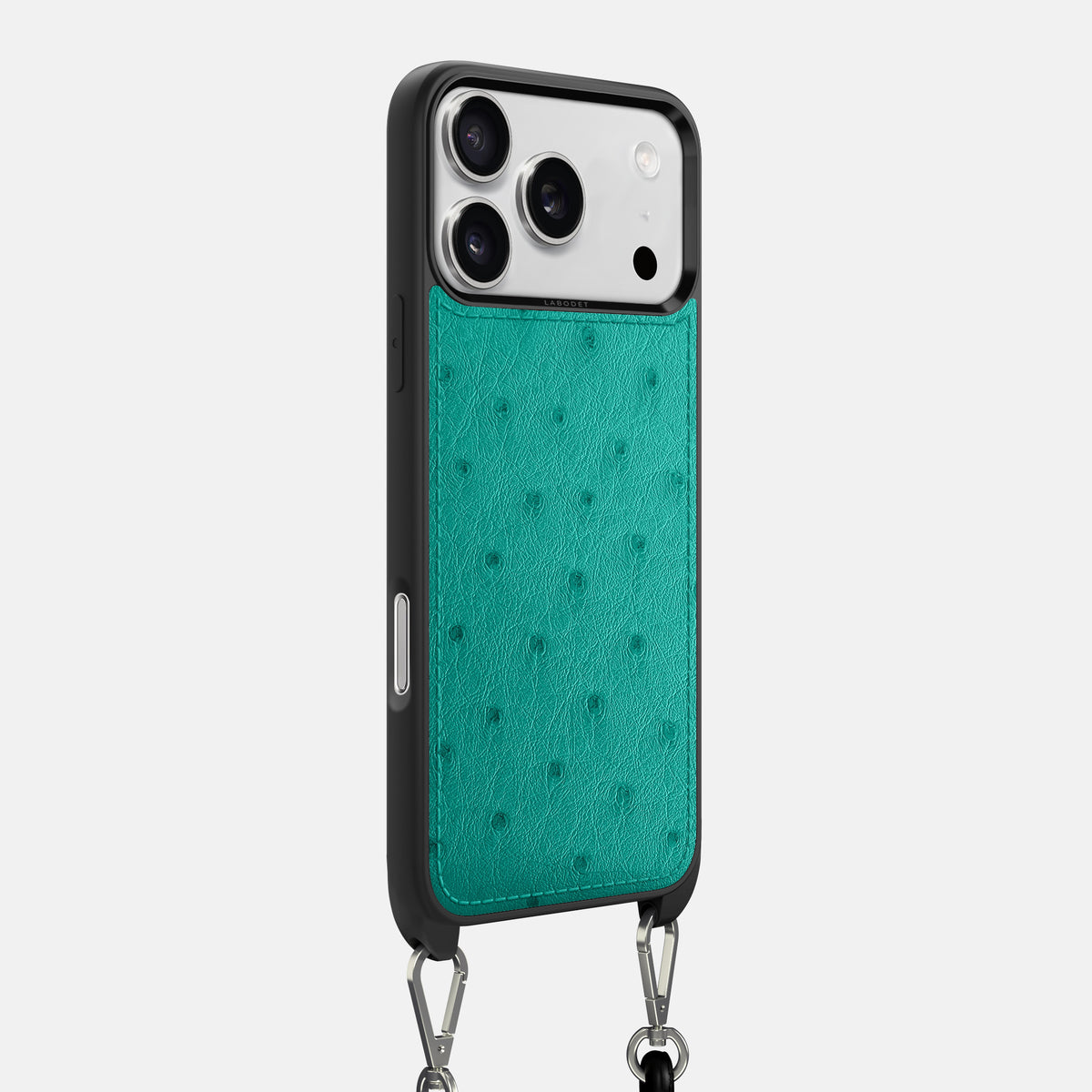 Crossbody Sport Case For iPhone 17 Pro In Ostrich -2 | Turquoise
