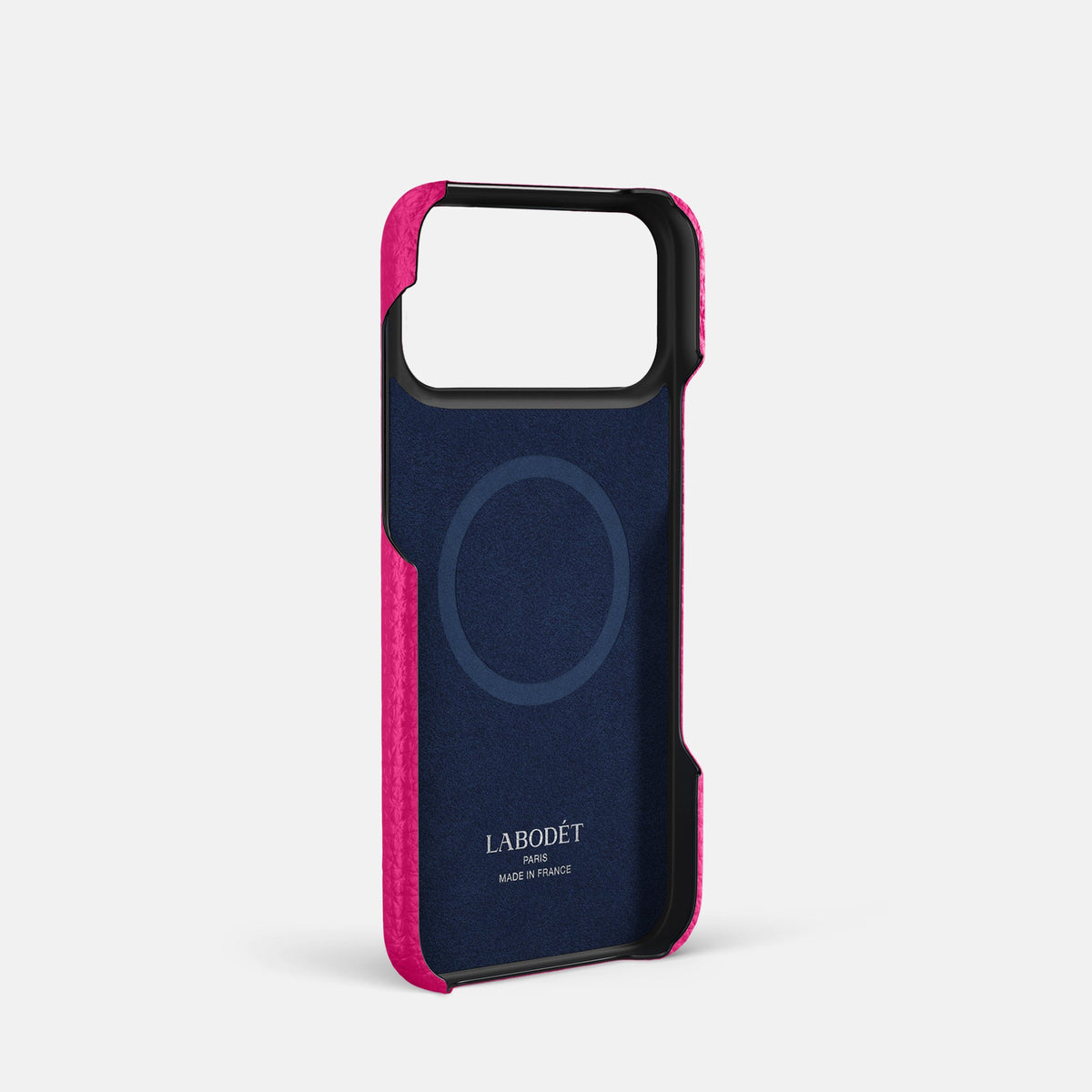 Slim Card Case For iPhone 18 Pro In Calf -4 | Magenta