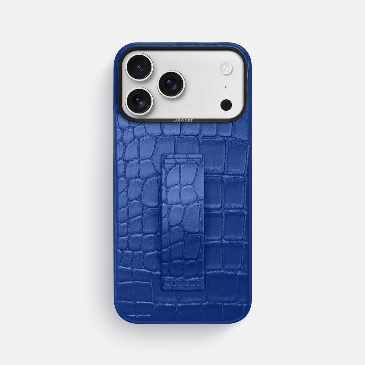 Finger Case For iPhone 18 Pro Max In Alligator -1 | Royal-Blue-Black