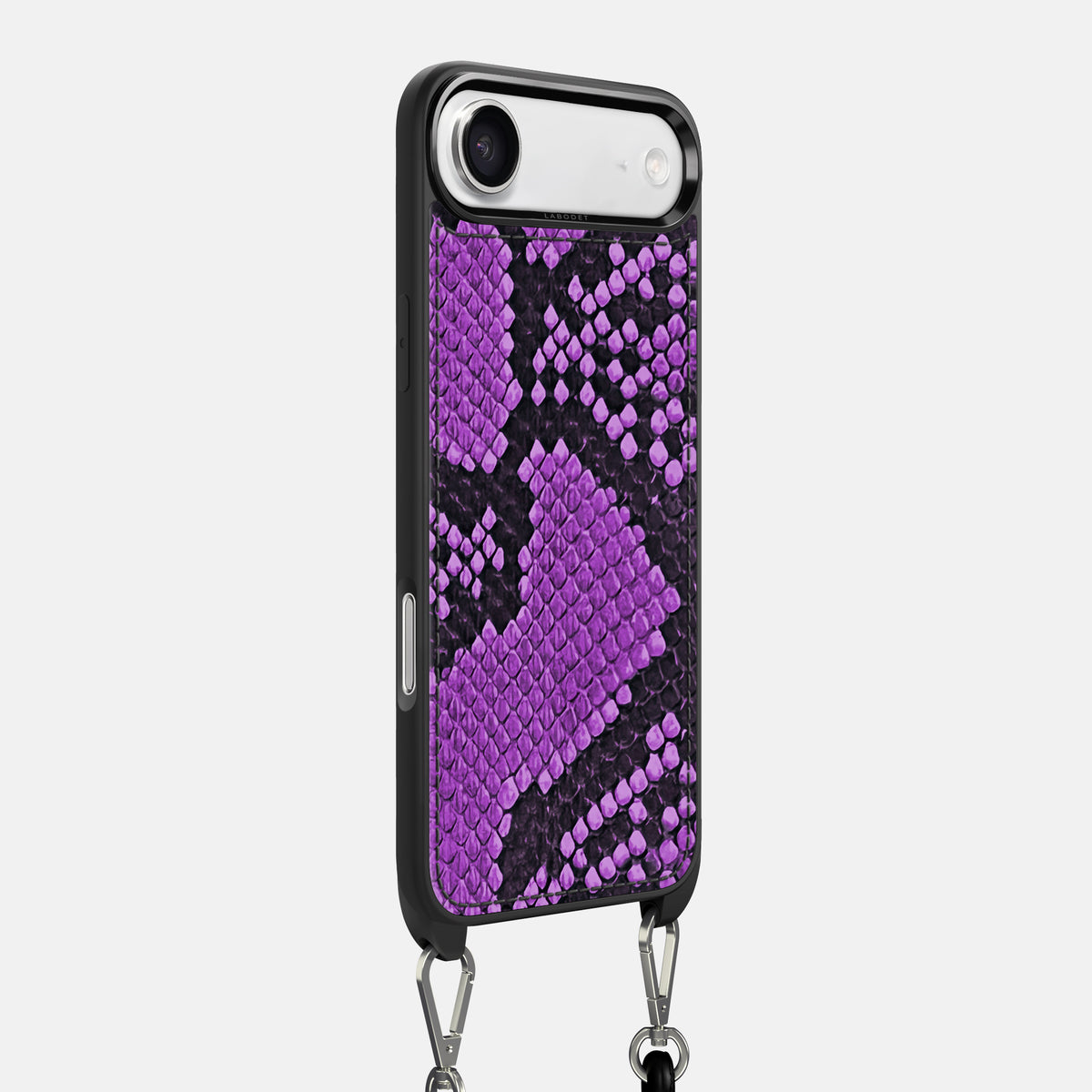 Crossbody Sport Case For iPhone 17 Air In Deluxe Python -2 | Purple
