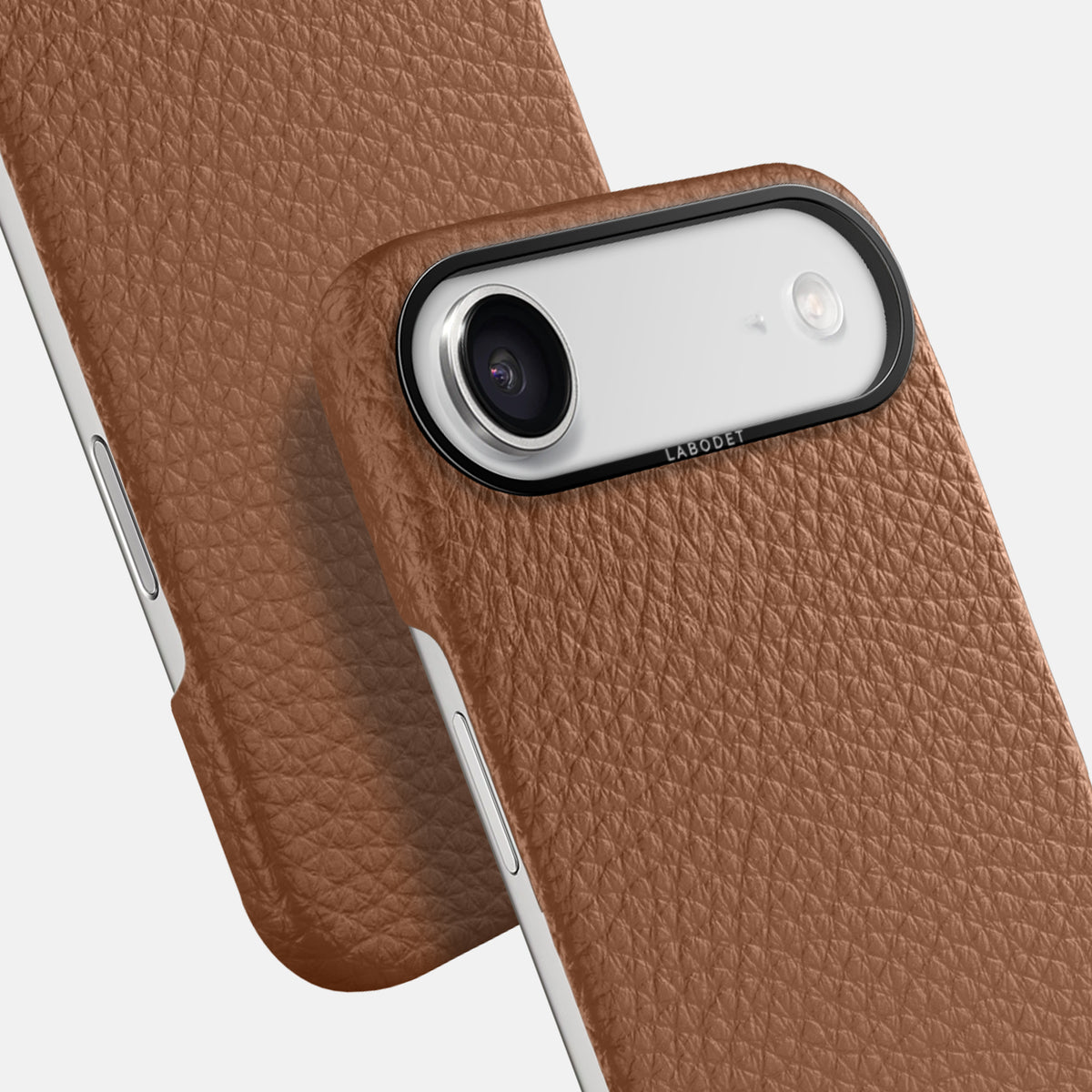 Classic Case For iPhone 17 Air In Calf -6 | Caramel-Black
