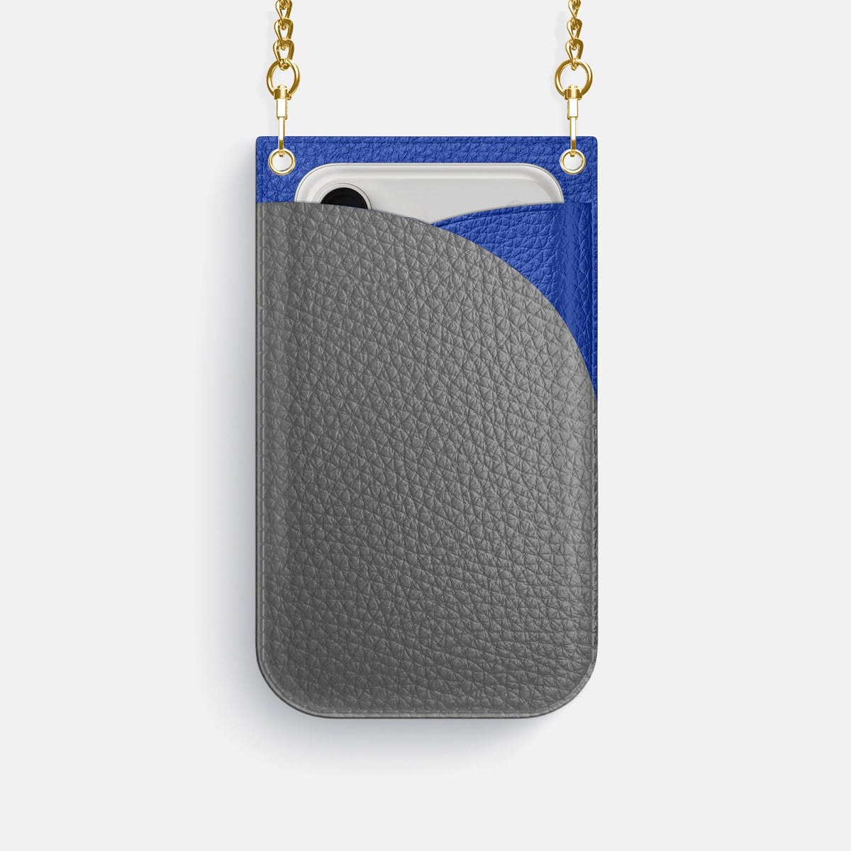 Crossbody Bag For iPhone 18 Pro In Calf -1 | Souris-Gold