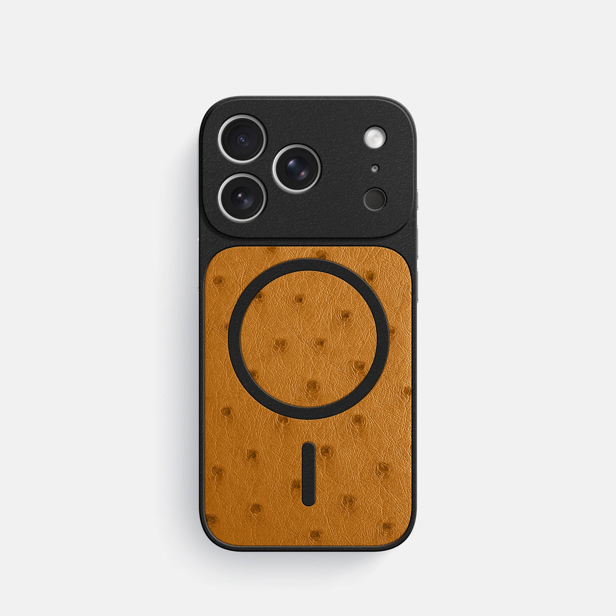 MagSafe Mask For iPhone 18 Pro In Ostrich -3 | Chestnut