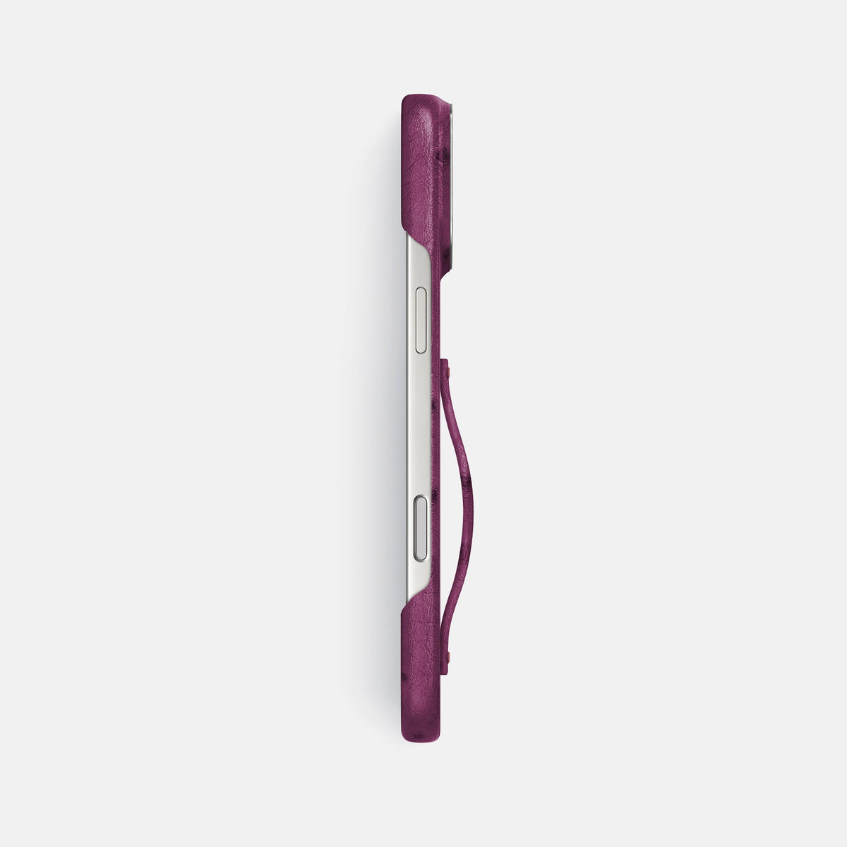 Finger Case For iPhone 18 Pro Max In Ostrich -3 | Purple-Steel