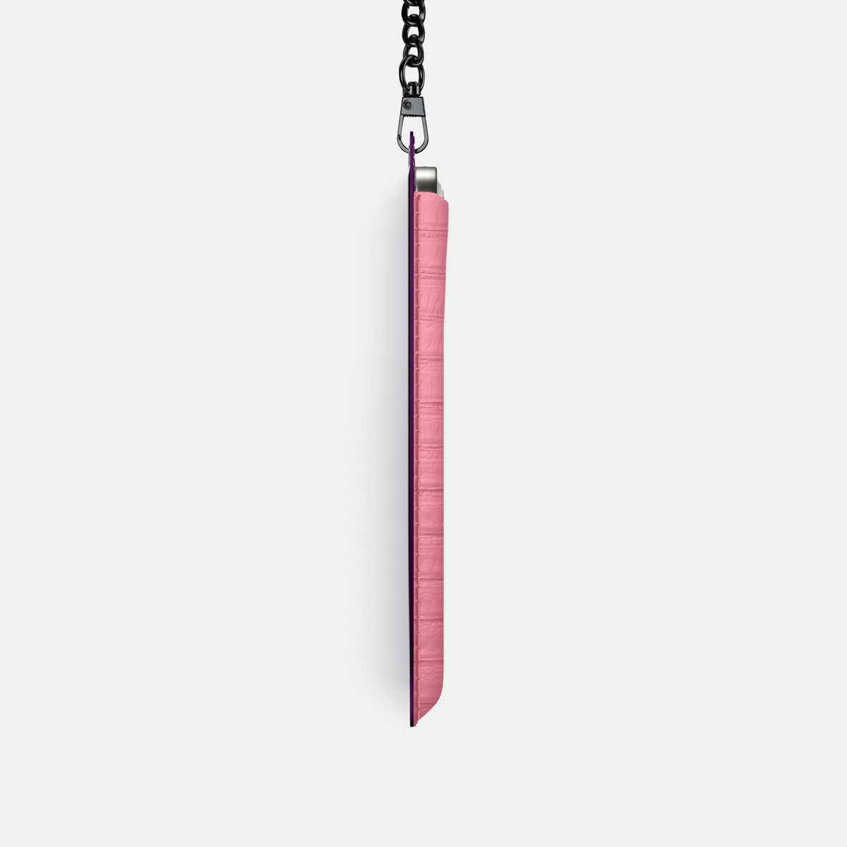 Crossbody Bag For iPhone 18 Pro In Python -4 | Pink-Black