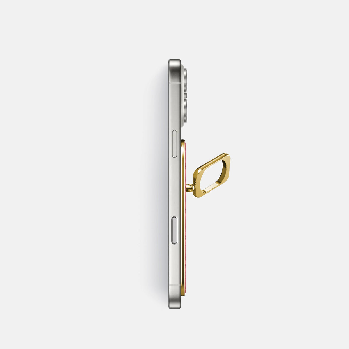 MagSafe Ring For iPhone 18 Pro In Python -3 | Pink-Gold