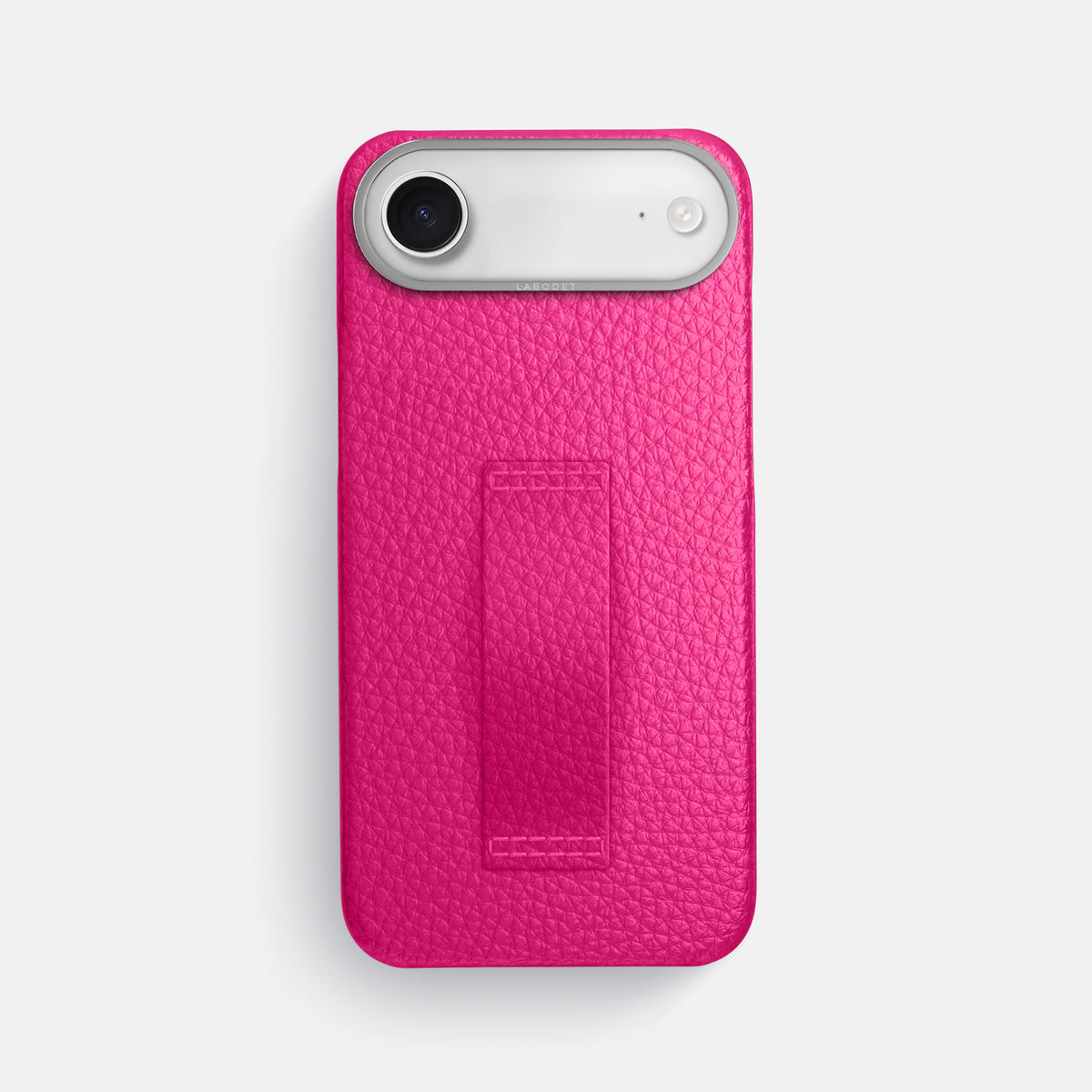 Finger Case For iPhone 17 Air In Calf -1 | Magenta-Steel