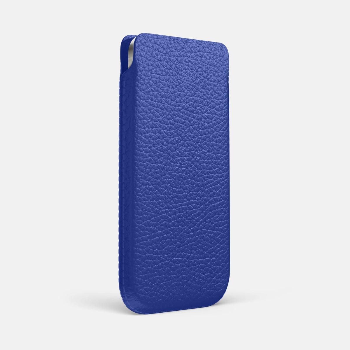 Pouch Case For iPhone 18 Pro Max In Calf -2 | Royal-Blue
