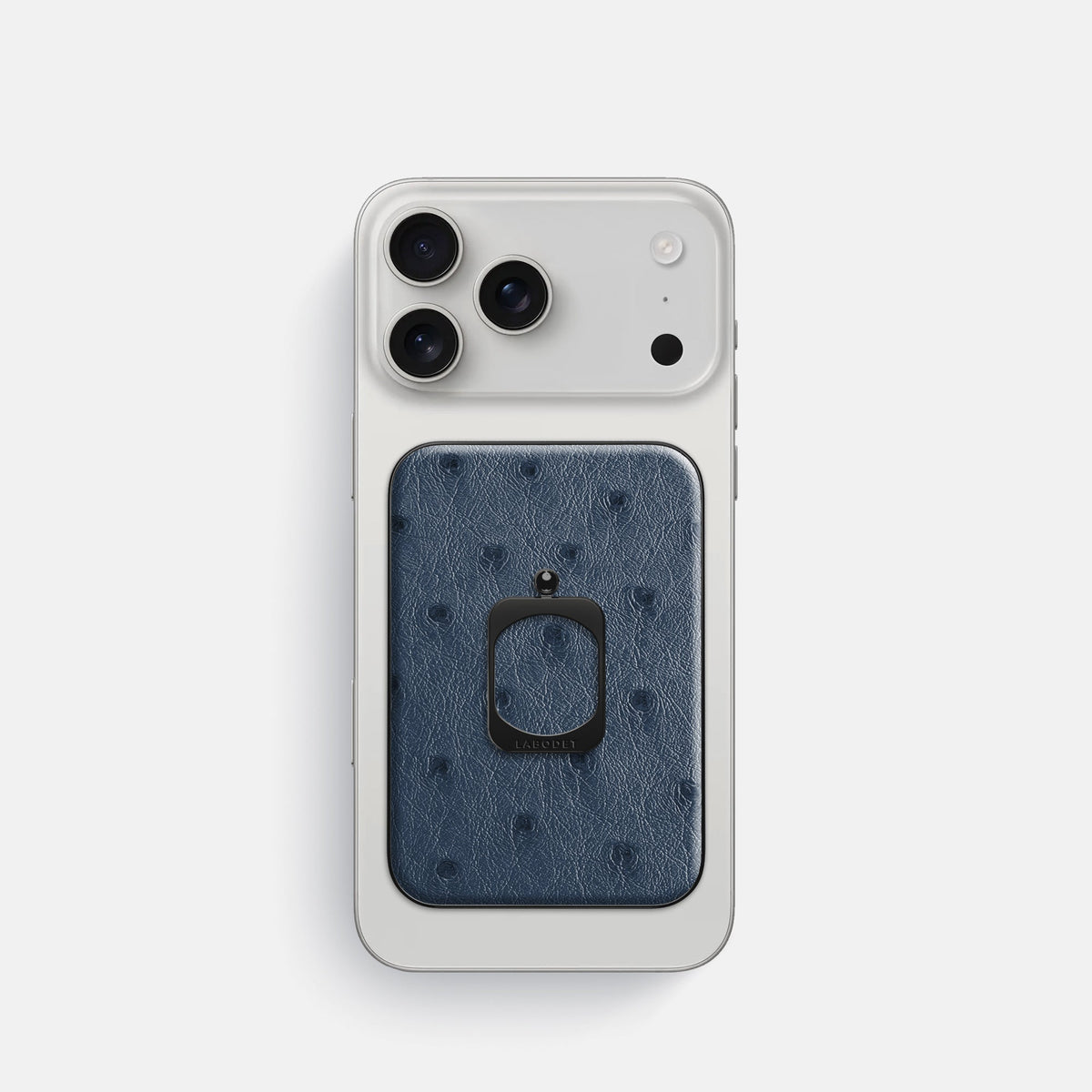 MagSafe Ring For iPhone 18 Pro In Ostrich -2 | Navy-Blue-Black