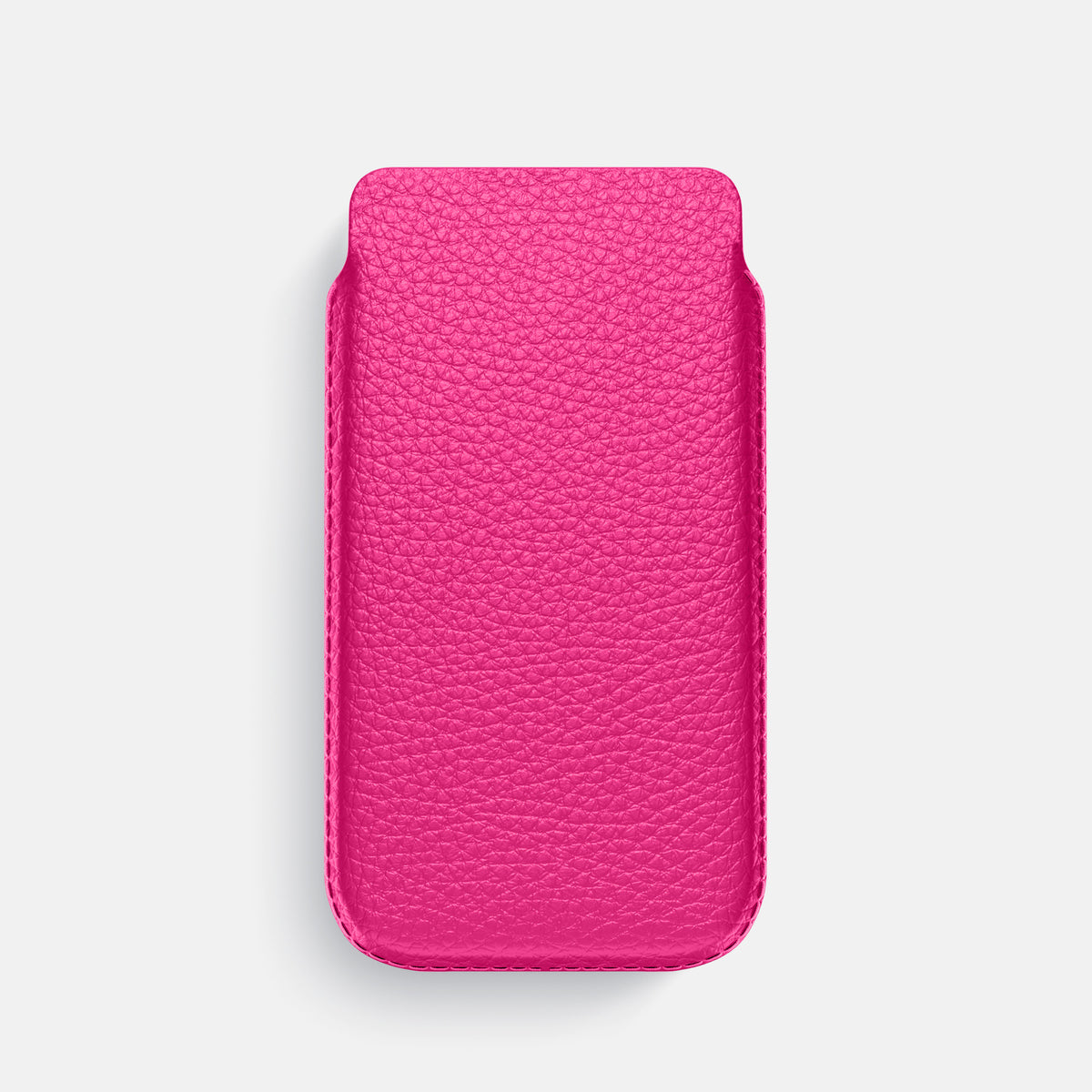 Pouch Case For iPhone 17 Pro In Calf -1 | Magenta